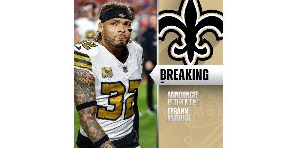 Tyrone Mathieu, vétéran légendaire de la NFL depuis 12 ans, prend sa retraite.